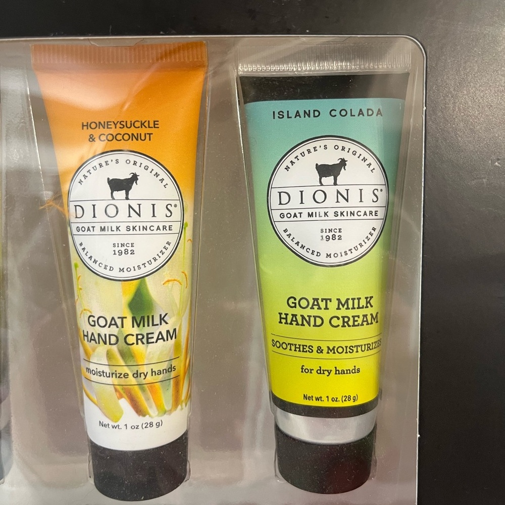 Dionis Goat Milk Hand Cream Set of 8 - Picture 3 of 10